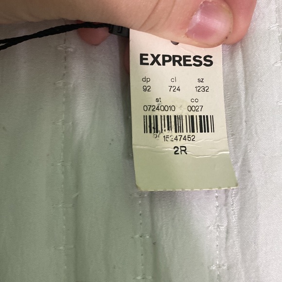 Express Columnist Barley Boot Mid Rise Jeans Size 2R - Picture 9 of 9